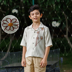 Floral Etch Shirt