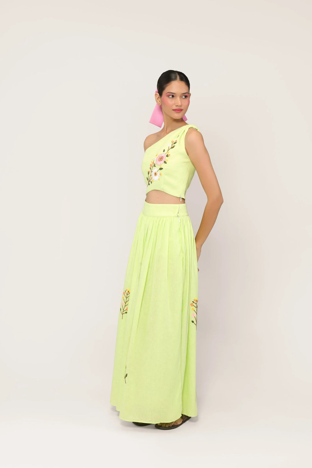 Lime in Bloom Co-Ord - view 3
