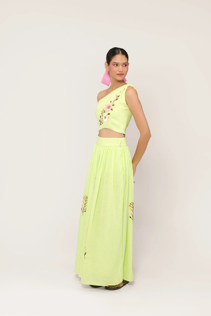 Lime in Bloom Co-Ord - view 3