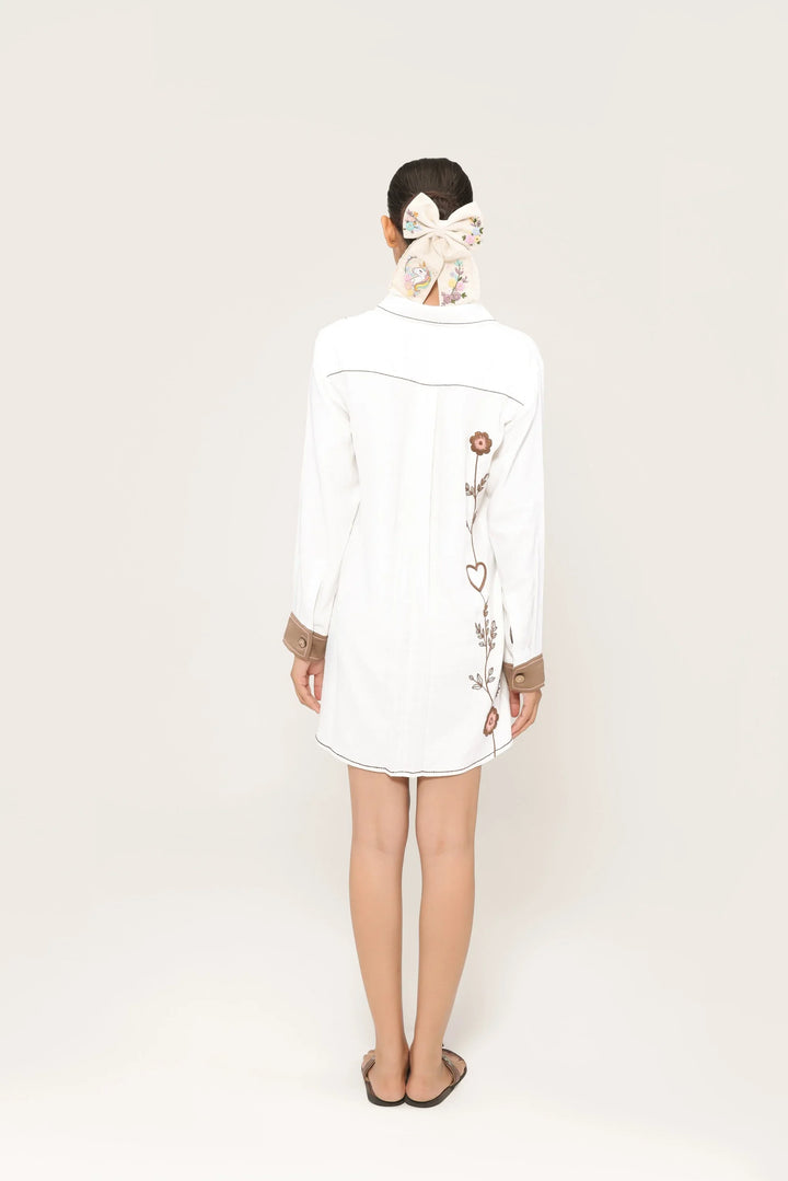 Love in Line Shirt Dress - view 5