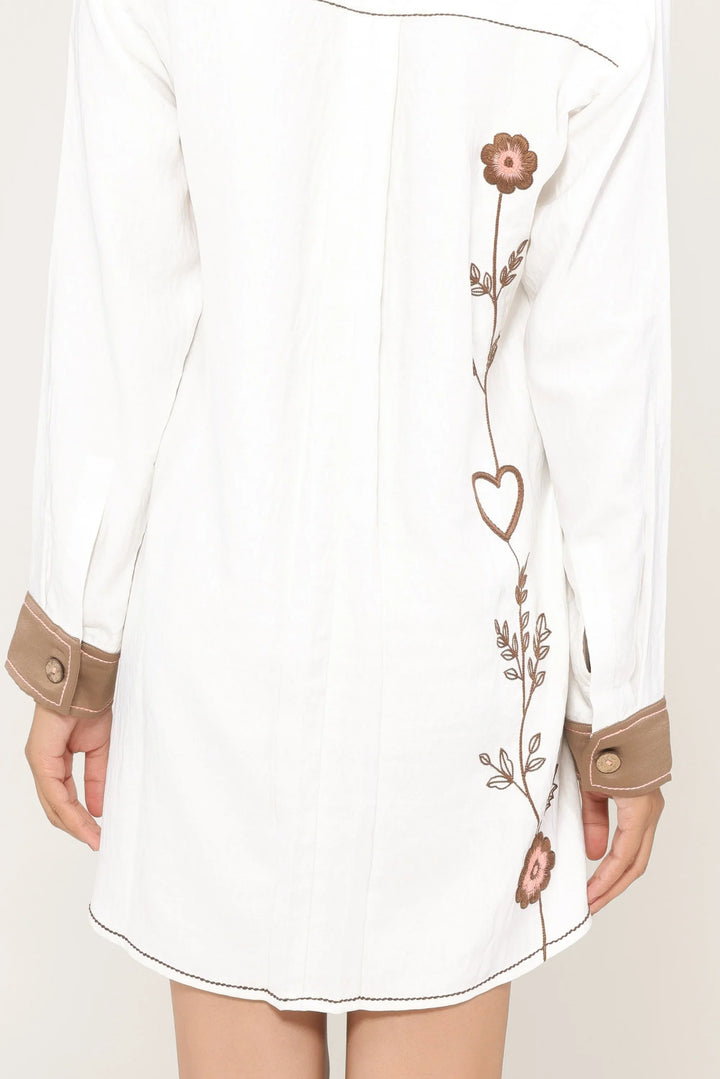 Love in Line Shirt Dress - view 6