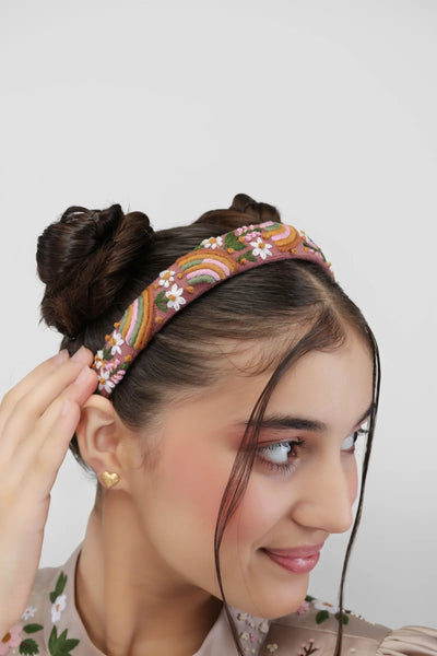 Meadow Rainbow Head Band - view 1