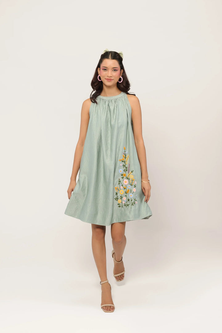 Sage Serenade Dress - view 1