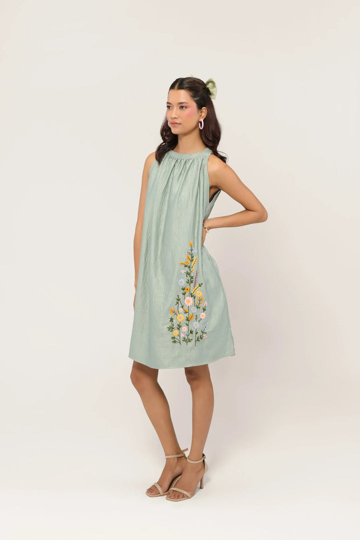 Sage Serenade Dress - view 6