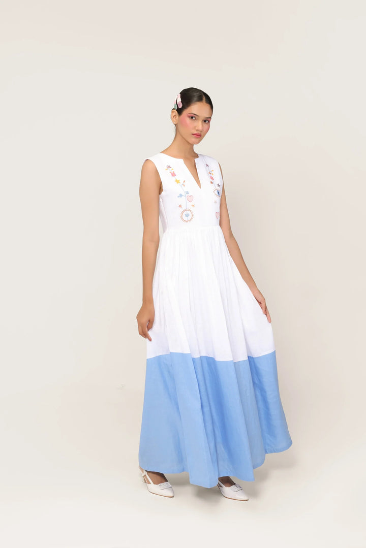 Sky Charms Maxi Dress - view 3