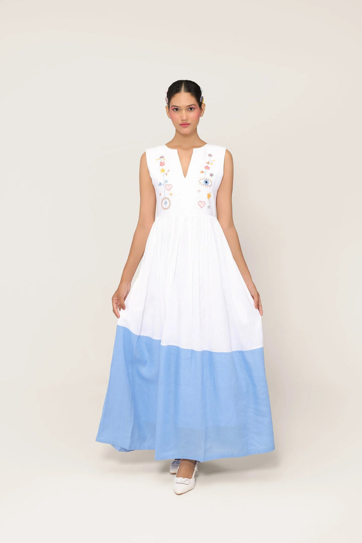 Sky Charms Maxi Dress - view 4