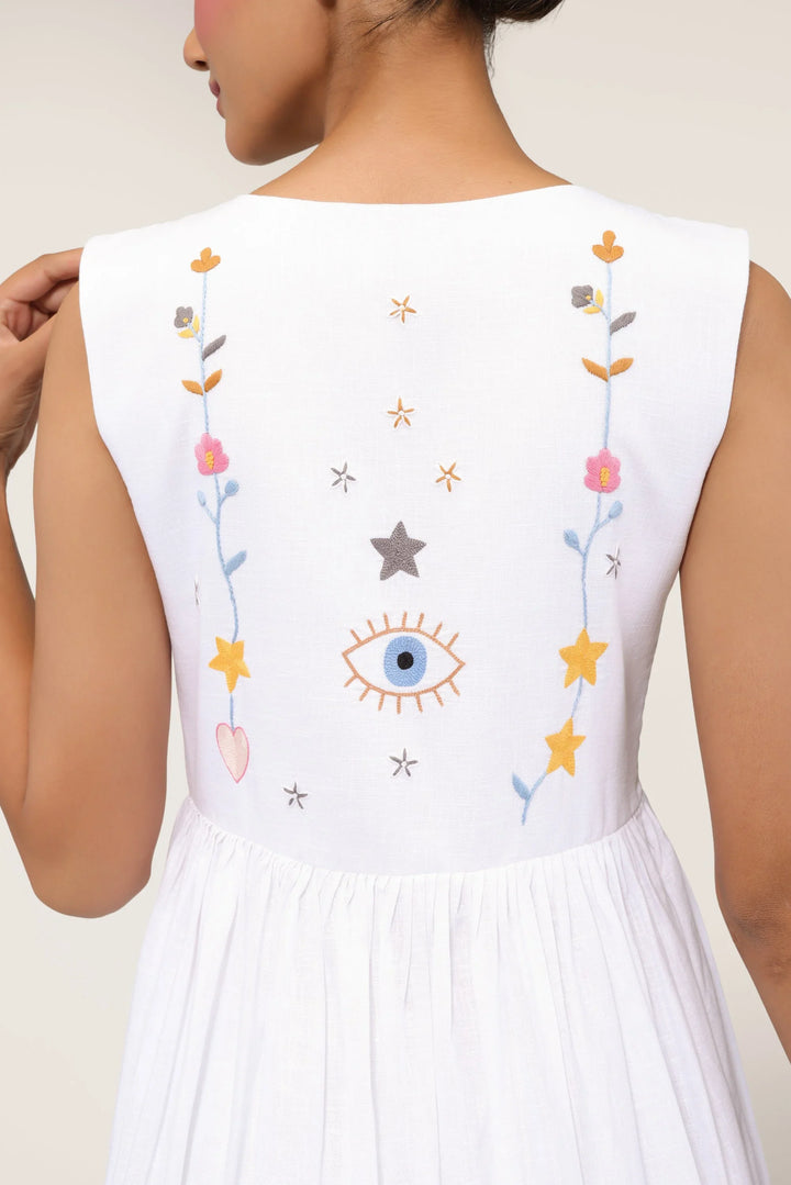 Sky Charms Maxi Dress - view 6