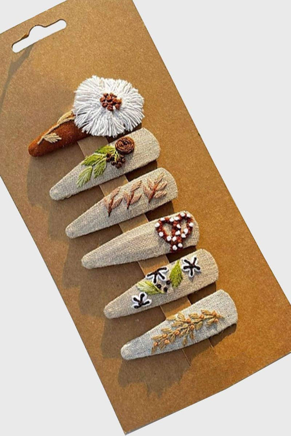 Tic Tac Clips - Set of 6 pcs