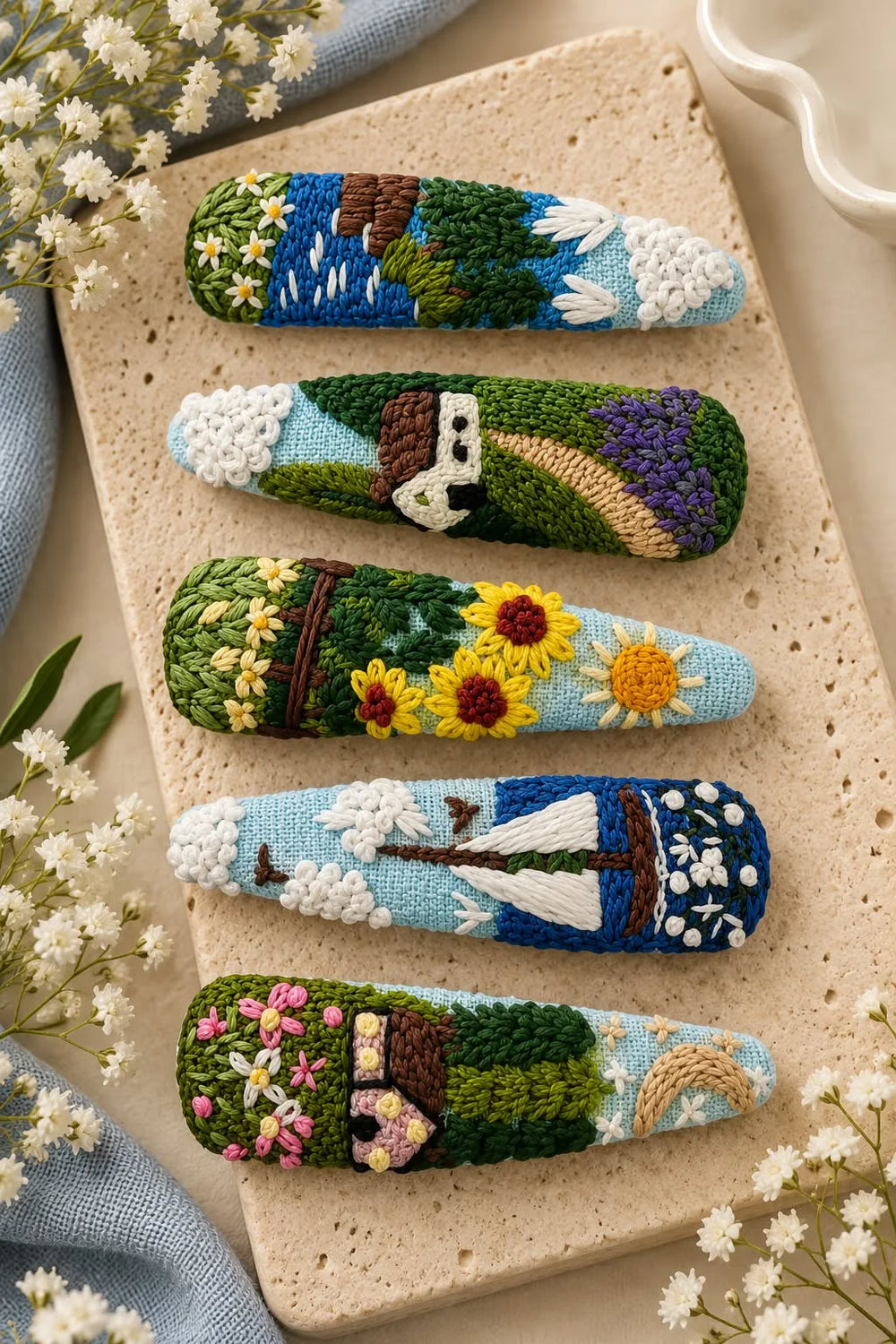 Tiny World Hair Clips - view 1